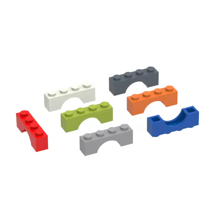 Bloques De Construcción Planos Arco Wange 81Pcs Compatible Con Bloques De Legado Juguete Educativo Para Niños Regalo De Cumpleaños - 1