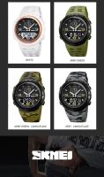 Reloj Deportivo Digital SKMEI 1655 Para Hombres Pantalla Dual Impermeable Estudiante Reloj De Pulsera Masculina 1251 Luz Trasera Resistente Al Choque Cronógrafo - details 21
