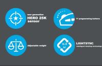 Logitech G502 HERO Cable juego ratón e-sports comiendo pollo ratón mecánico luz RGB se puede equilibrar para comer pollo Macro Prog - details 1