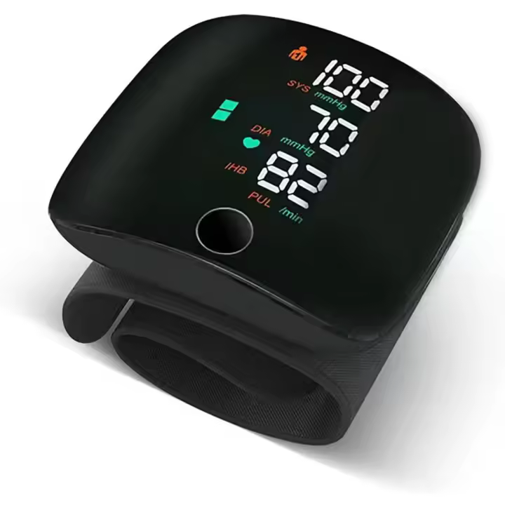 Medidor de Presión Arterial de Muñeca Digital - Medición Precisa - Validado Clínicamente - Pantalla LCD Grande - Voz en Español - 1