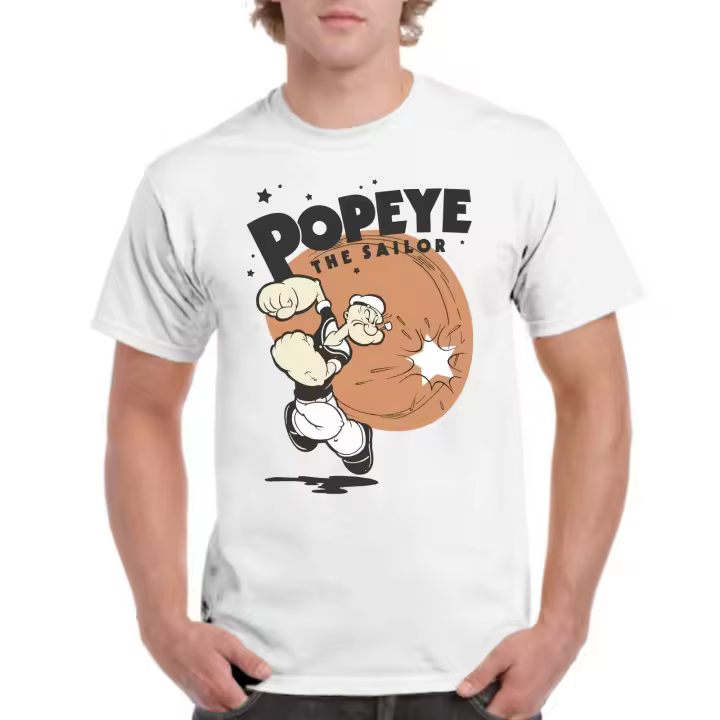 The Fan Tee Camiseta de HOMBRE Popeye el marino brutus Espinaca olivia 008 - 1