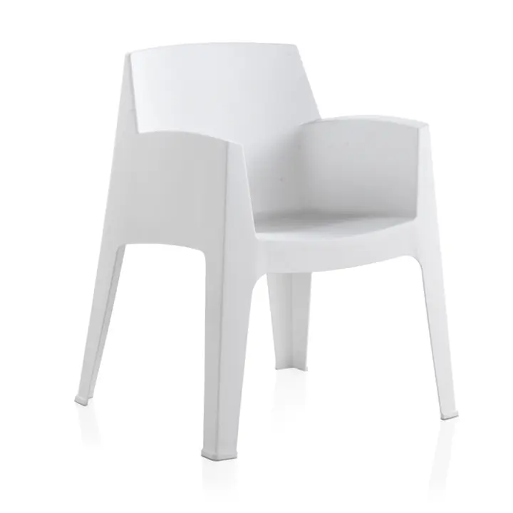 Silla Ergonómica Blanca para Exterior de SP Berner - 1