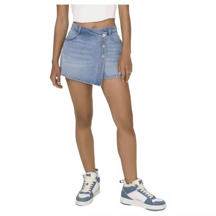 Faldas marca Only modelo 15256608-Lightblue para mujer en color azul - 1