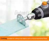 Herramienta Rotativa Sin Cable 35W USB Para Carpintería Y Joyería Con Accesorios Set De Bricolaje Para Metal Y Vidrio Mini Taladro Inalámbrico - details 5