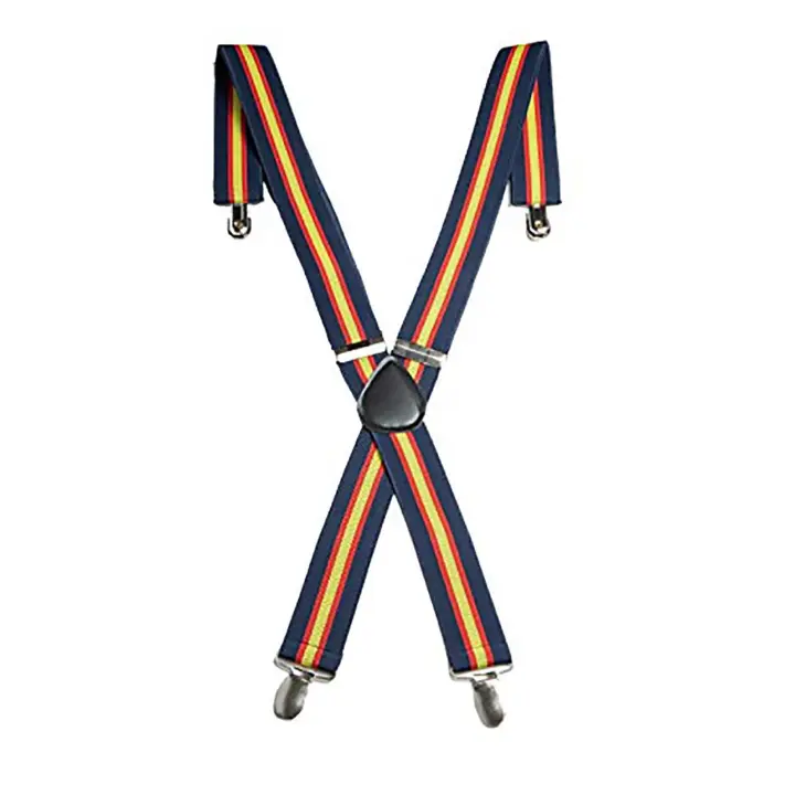 hd dhispania tirantes de hombre azul marino con bandera España, ajustables y con caja. Estilo, comodidad y elegancia en tu outfit. ¡Imprescindibles para lucir con orgullo y elegancia en cualquier ocasión! - 1