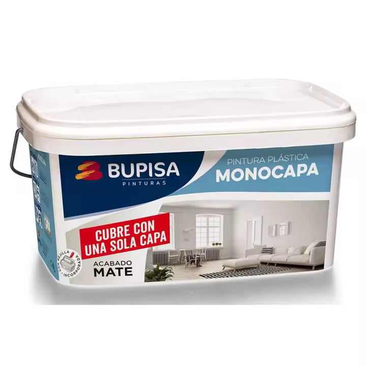 Bupisa Pintura Plastica Interior-exterior Ocre Medio 4L - 1