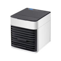 Aire acondicionado portátil | Aire acondicionado evaporativo de 4 velocidades, silencioso y potente | Mini enfriador de aire con enchufe USB | Dormitorio u oficina de bajo consumo energético A+ - details 0