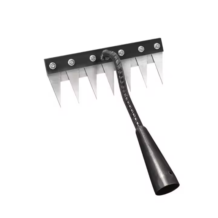 Pala Multifuncional Desmontable Completa De Acero Para Limpieza Agrícola Con Cinco Dientes Herramienta De Riego Para Jardín - 1