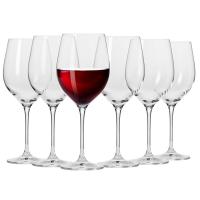 Krosno Copas de Vino Tinto | Conjunto 6 Piezas | 450 ML | Colección Harmony | Perfectos para Uso en Casa, Restaurante y en Fiestas | Apto para Lavavajillas - details 0
