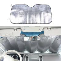 1Pcs Visera De Parabrisas Para Coche Plegable Protección UV Cubierta De Sombra Para Ventanas Frontales Y Traseras Bloqueo De Sol Para Parabrisas - details 0