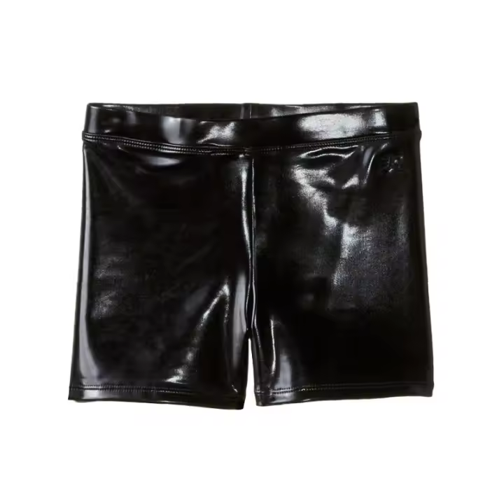 Shorts De Gimnasia Para Niñas Ropa De Baile De Alta Calidad Pantalones Cortos Brillantes Para Práctica De Gimnasia Y Ballet - 1