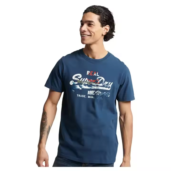 Superdry Camiseta Vintage Vl Narrative Mw - 1