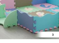 Carpetas De Juego Para Bebés Alfombra De Juego Suave De Esponja Educativa Para Niños Tamaño 114cm X 114cm Color Aleatorio - details 16
