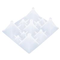 5 Tamaños De Ornamentos De Silicona En Forma De Pirámide Para Epoxy Resina DIY Herramientas De Joyería Múltiples Uso - details 2