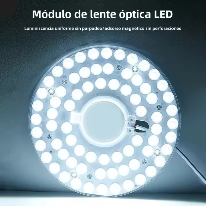 Lámpara Redonda LED Para Techo 12W 18W 24W 36W Reemplazo De Tablero Magnético Accesorio De Iluminación Circular - 1