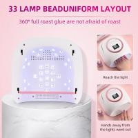 Lámpara LED UV Recargable 72W Para Uñas Profesional Con 3 Configuraciones De Tiempo Y Sensor Automático Para Herramientas De Arte En Las Uñas En Casa - details 4