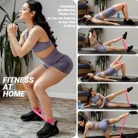 Set De 7 Bandas De Resistencia TPE Para Fitness Ejercitación De Fortalecimiento De La Mujer Y Hombre Equipo De Gimnasio Portátil Pilates Yoga - details 1