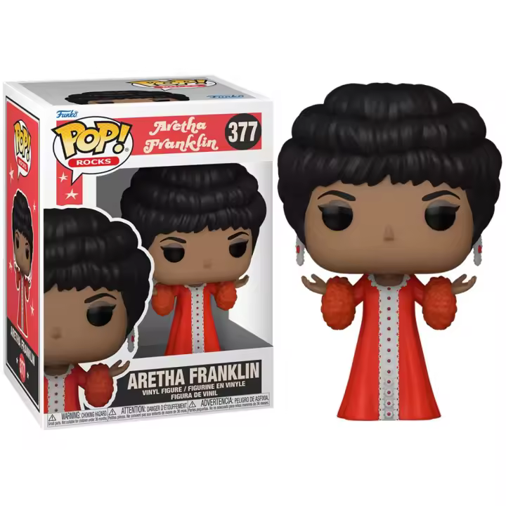 FUNKO POP! ROCKS - ARETHA FRANKLIN, LICENCIA OFICIAL - 75368, Nª377 - 1