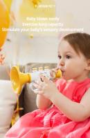 Juguete Musical De Aprendizaje Temprano Para Bebés Trumpet Cuerda Colgante Instrumento Musical De Bocina Para Mejora Del Discurso Para Niños Regalo De Juguete - details 3