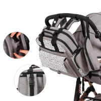 Nueva Bandolera Multifuncional Grande Para Mamá Bolsa De Viaje Con Capacidad Grande Para Carrito De Bebé Y Equipaje - details 2