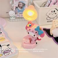 Lámpara De Escritorio Mini Cartoon Sanrio Kuromi Melody Pochacco Para Decoración De Mesa Regalo De Cumpleaños Para Niñas Luz Nocturna DIY - details 2