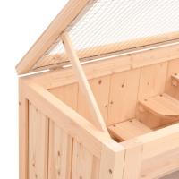 vidaXL Jaula para hámster madera maciza abeto 60x35,5x42 cm - details 6