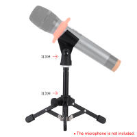 Soporte De Micrófono Plegable Mini Para Escritorio MS-12 Tripode Para Instrumentos Musicales Accesorios Y Partes De Instrumentos Eléctricos - details 3