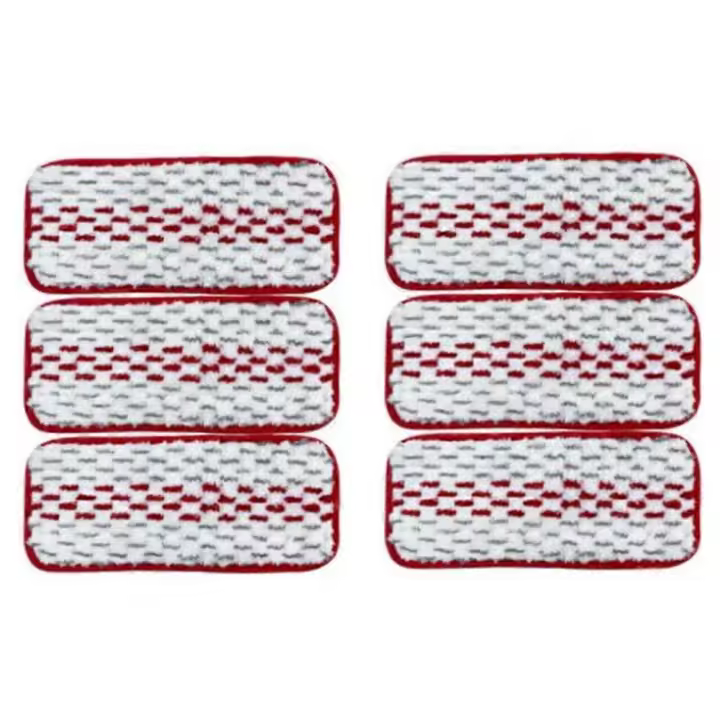 Paquete de 6 paños de repuesto para mopa Vileda, almohadillas para cabezales de mopa y accesorios para mopa Vileda Easy Clean. - 1