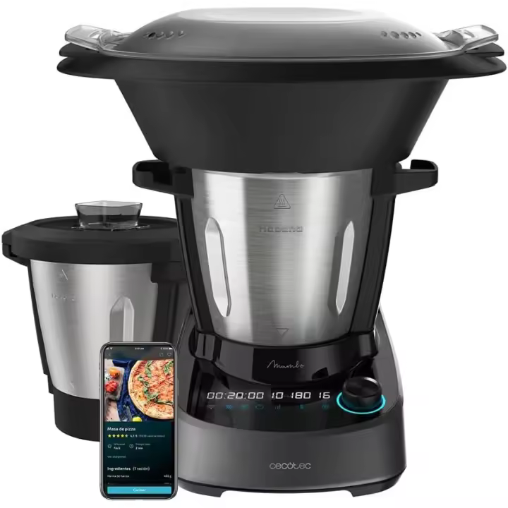 Robot De Cocina Cecotec Mambo 11090 Habana 1600 W Báscula Jarra De 3,3 Litros De Acero Inox - 1
