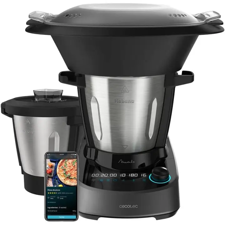 Robot De Cocina Cecotec Mambo 11090 Habana 1600 W Báscula Jarra De 3,3 Litros De Acero Inox - 1