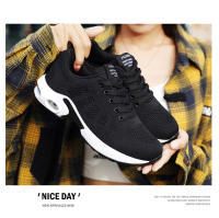Zapatos Casuales Para Mujer Suela Antideslizante Transpirable De Encaje Y Malla Con Cordones Elásticos Antideslizantes Y Suaves Para Caminar - details 19