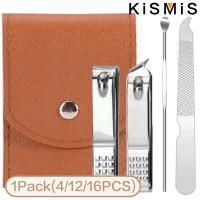 KISMIS Kit Profesional De Manicura Cortauñas En Acero Inoxidable Portátil Y Duradero Con Tijeras Y Cortauñas Para Cuidado De Las Uñas - details 0