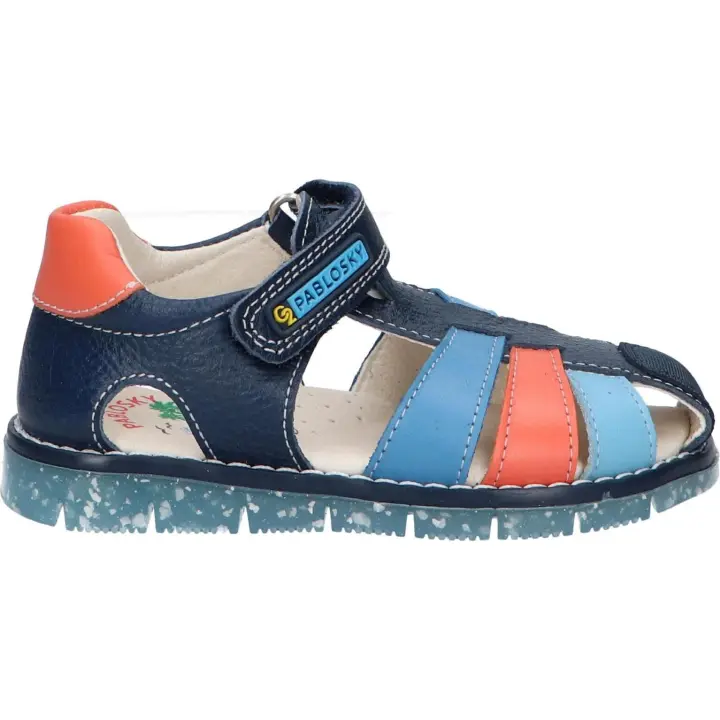 Pablosky Sandalias de Niño 167225 BLEU Plantilla Acolchada - 1