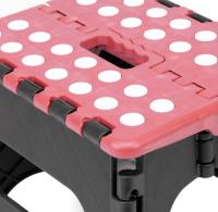 Taburete Plegable Multiusos The Secret Home - Escalera Antideslizante PVC - Reposapiés para Niños - 150 Kg Soportados - Interior y Exterior - details 5