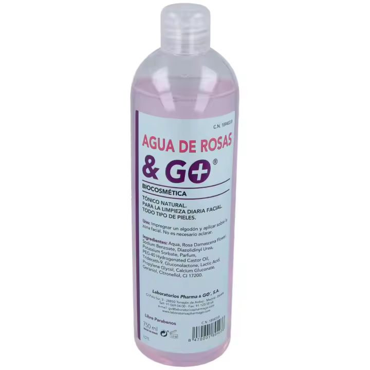 Agua De Rosas & Go 750 Ml - 1