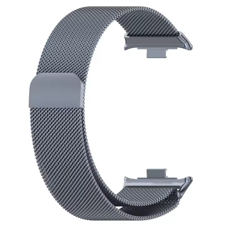 Correa De Acero Inoxidable Para Redmi Watch 4 Y Xiaomi Mi Band 8 pro Milanés Con Cierre Magnético Pulsera Compatible Con Mi Band 7 6 5 4 3 2 1 - 1