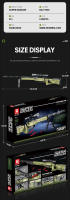 Bloques De Construcción De Rifle AWM Sniper 1336PCS Juguete De Arma Militar Con Telescopio Para Niños Regalo De Navidad - details 4