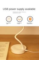 Lámpara De Mesa LED Para Niños Protección Ocular Recargable USB Luz De Lectura Para Dormitorio Ajustable Y Dimmable - details 7