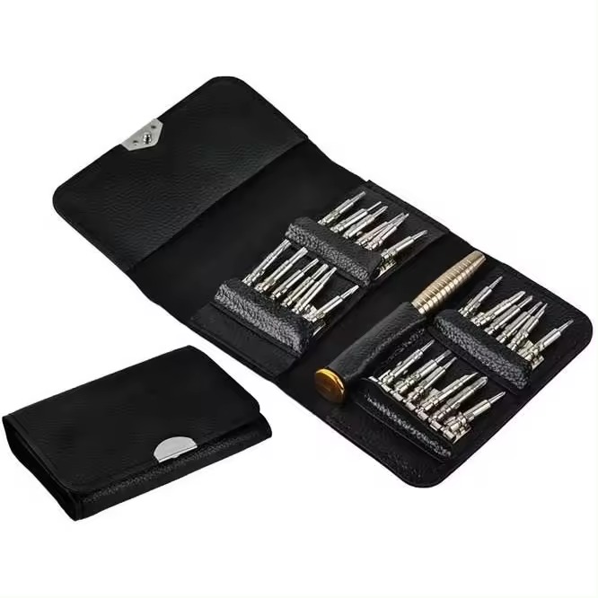 Juego De Destornilladores De Precisión 25 En 1 Multifuncional Mini Herramientas De Reparación Para Computadora Laptop Celular PC MacBook para iPhones, PC , Xbox , Cámara , Reloj , Tablet , Gafas, Samsung LG Movil, TV, Portatil y otros Electrónicos - 1