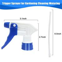 4pcs/pack Rojell Manual Riegos Nozzle De Agua Para Plantas Juego De Botellas De Rociador De Jardín Colores Aleatorios - details 1