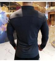 Camiseta De Compresión Para Hombre Manga Larga Ropa Deportiva Para Gimnasio Correr Fitness Senderismo Antirrash Sudadera Talla Grande - details 15