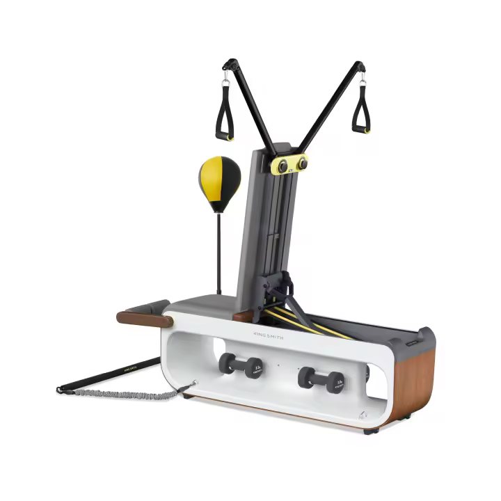 Banco de fitness multifunción Kingsmith FBB1C, Ejercicios brazo, pecho, espalda, pierna y glúteos, Kit 15 accesorios - 1