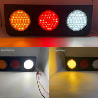 Luces Traseras LED Impermeables Para Camiones Y Remolques Luz De Fondo Y Nebulosa Roja Amarilla Y Blanca Para Camiones Caravanas UTE Campingvas 2x4V - details 5