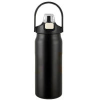 Termo Portátil De Acero Inoxidable Con Pajita Taza Termal De Deporte Para Café Y Agua Fría Y Caliente Termo De Viaje - details 5