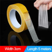 Cinta Doble Cara De Alta Viscosidad 5M Cinta Adhesiva Transparente Fibra Malla Para Electrónica DIY Suministros De Autoadhesivo - details 14