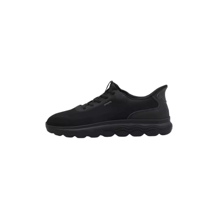 Geox U SPHERICA PLUS A Deportivas Planas Hombre Negro - 1