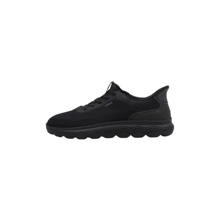 Geox U SPHERICA PLUS A Deportivas Planas Hombre Negro - 1
