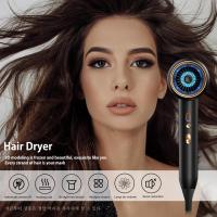 Secador De Pelo Profesional 2400W Con Viento Caliente Y Frío Air Brush Secador De Cabello Con Tres Velocidades Y Ionización Negativa Para Salon - details 1