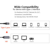 Adaptador USB C a HDMI 4K 60Hz Cable Tipo C HDTV Convertidor Para iPhone 15 TV Convertidor MacBook Air iPad Samsung Laptop - details 5