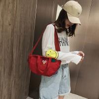 Bolso De Hombro Para Mujer Creativo Y Divertido En Forma De Fruta Banana Y Manzana Bolso Suave Japonés Para Niñas Dulces Material Nylon - details 10
